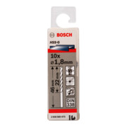 Bosch Metallbohrer HSS-G DIN 338 1,8 x 22 x 46 mm-5