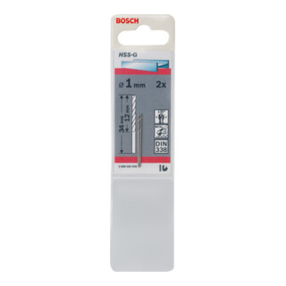 Bosch Metallbohrer HSS-G, DIN 338