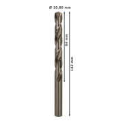 Bosch Metallbohrer HSS-G DIN 338 10,8 x 94 x 142 mm-5