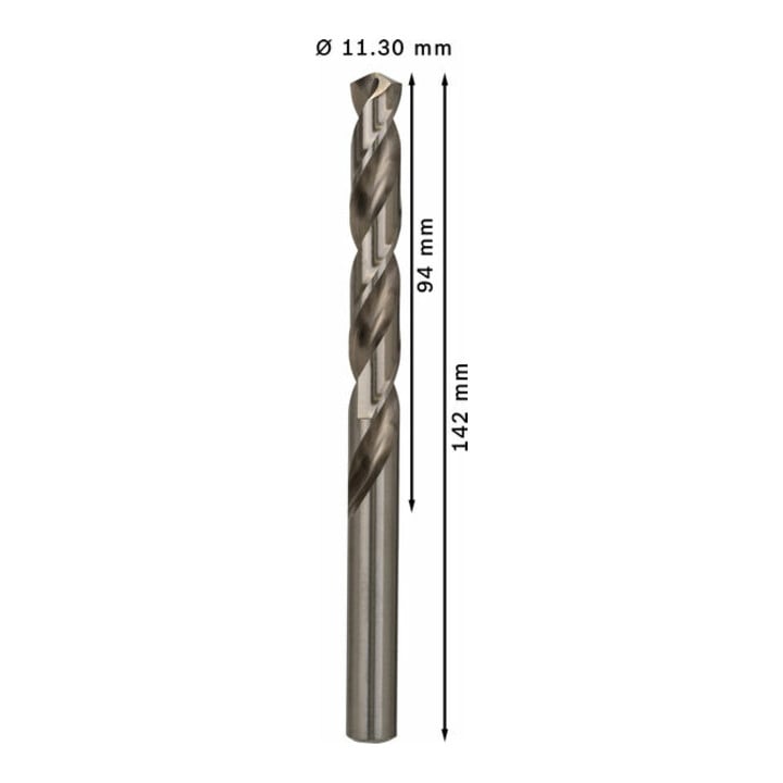 Bosch Metallbohrer HSS-G DIN 338 11,3 x 94 x 142 mm