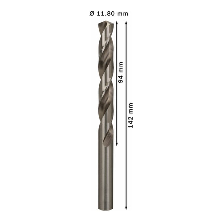 Bosch Metallbohrer HSS-G DIN 338 11,8 x 94 x 142 mm