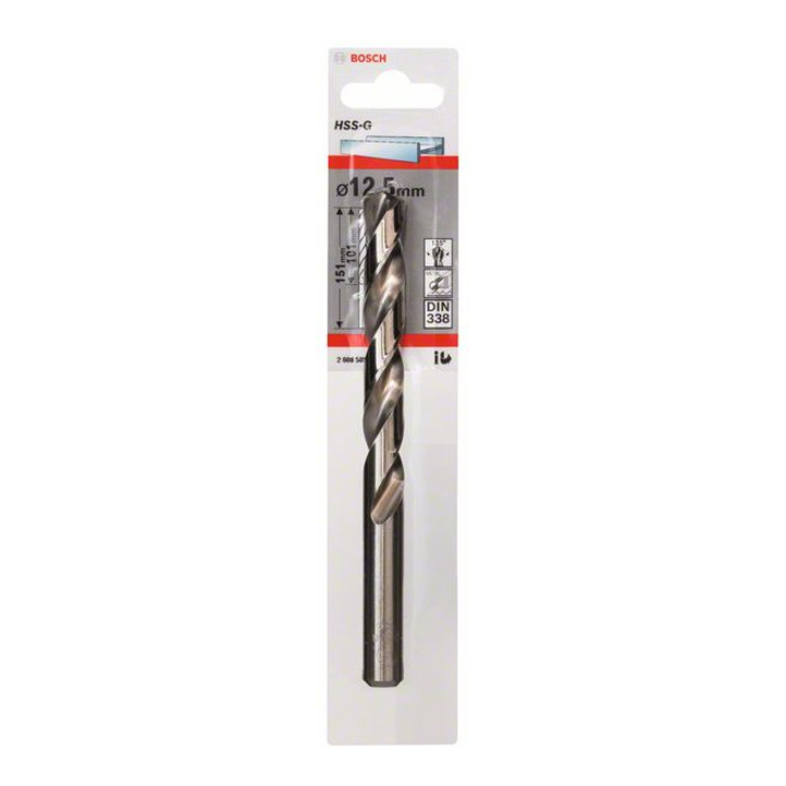 Bosch Metallbohrer HSS-G DIN 338 12,5 x 101 x 151 mm