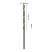 Bosch Metallbohrer HSS-G DIN 338 3,4 x 39 x 70 mm-5
