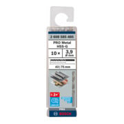 Bosch Metallbohrer HSS-G DIN 338 3,9 x 43 x 75 mm-4