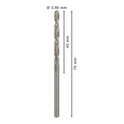 Bosch Metallbohrer HSS-G DIN 338 3,9 x 43 x 75 mm-5