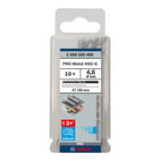 Bosch Metallbohrer HSS-G DIN 338 4,6 x 47 x 80 mm-4