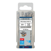 Bosch Metallbohrer HSS-G, DIN 338, 5,2 x 52 x 86 mm-4