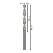 Bosch Metallbohrer HSS-G DIN 338 5,3 x 52 x 86 mm-5