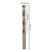 Bosch Metallbohrer HSS-G DIN 338 8,4 x 75 x 117 mm-5