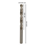 Bosch Metallbohrer HSS-G DIN 338 9,6 x 87 x 133 mm-5