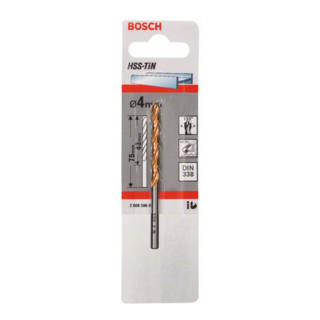 Bosch Metallbohrer HSS-TiN