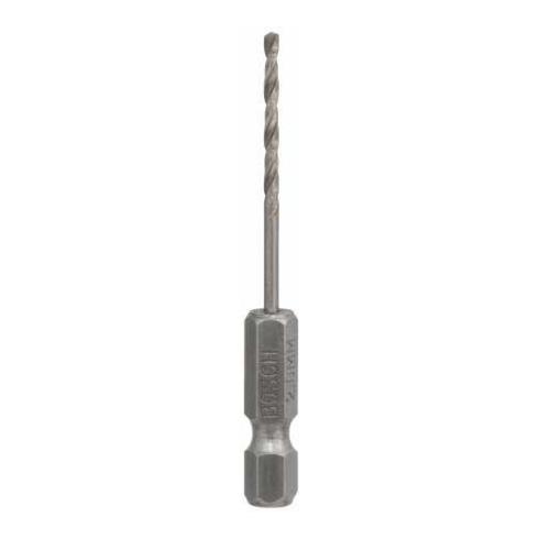 Bosch Metallbohrer mit 1/4-Sechskant, ISO 1173 E6.3, 2 x 24 x 62 mm''
