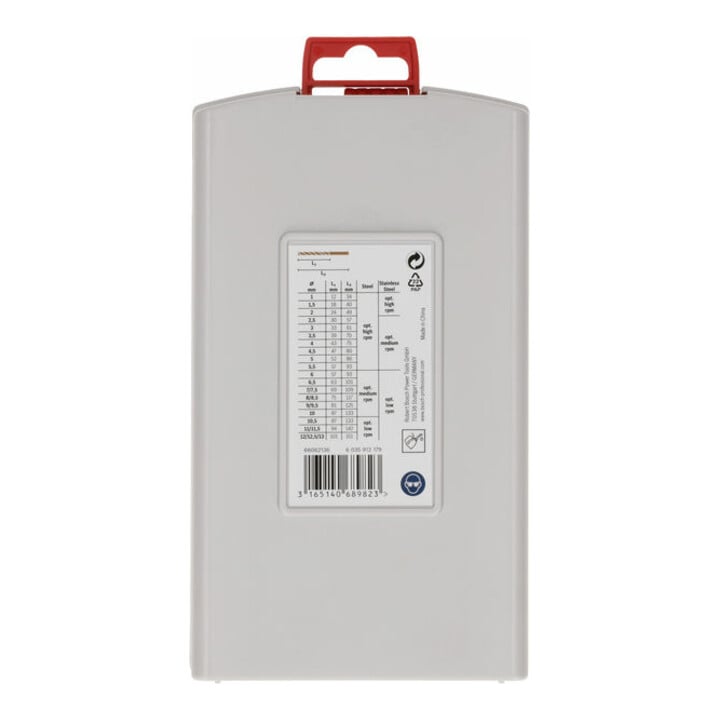 Bosch Metallbohrer-Set HSS-Co (Cobalt-Legierung), ProBox 25-teilig DIN 338 1-13 mm