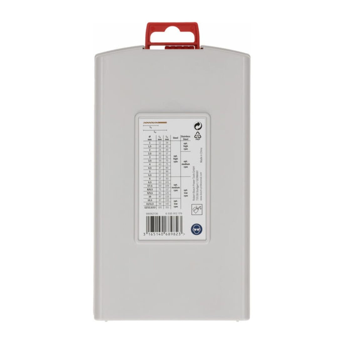 Bosch Metallbohrer-Set HSS-Co (Cobalt-Legierung), ProBox 25-teilig DIN 338 1-13 mm