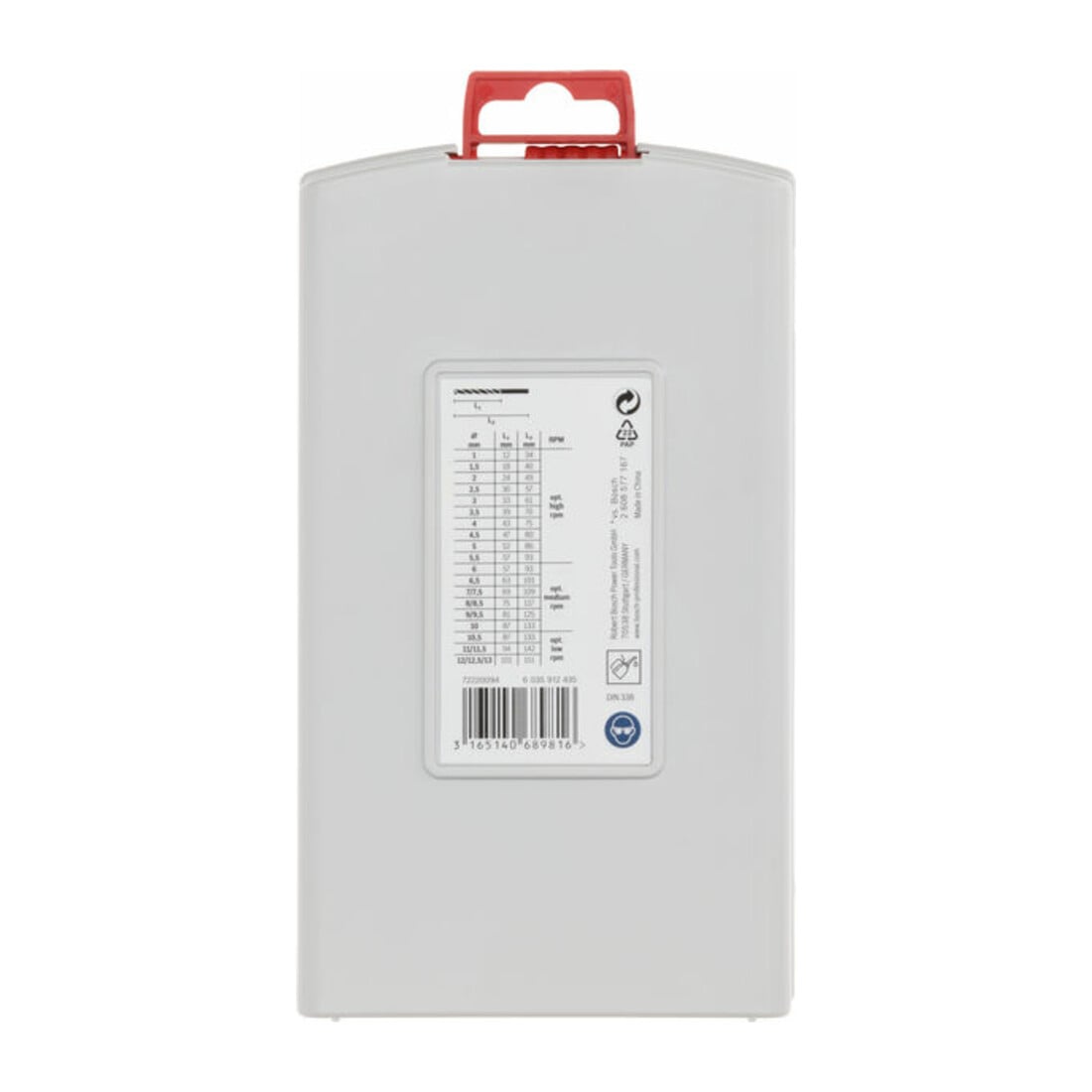 Bosch Metallbohrer-Set HSS-G ProBox 25-teilig DIN 338 135° 1-13 mm