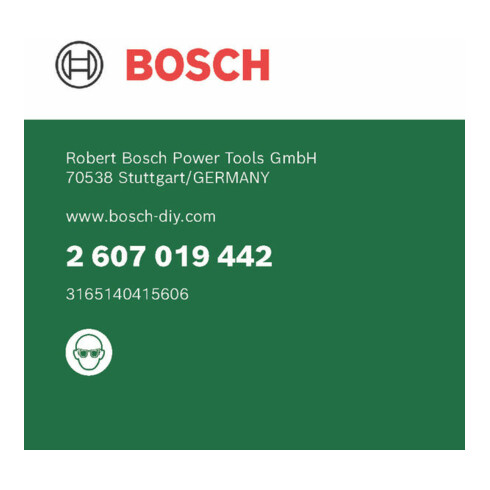 Bosch Metallbohrer-Set HSS-R, 10-teilig