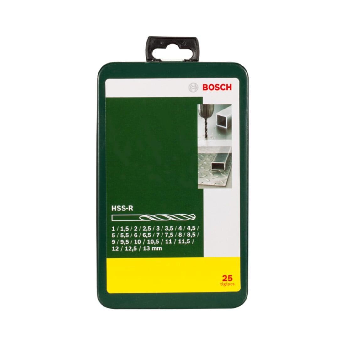 Bosch Metallbohrer-Set HSS-R, 25-teilig