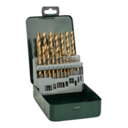 Bosch Metallbohrer-Set HSS-TiN, 19-teilig, Metallkassette