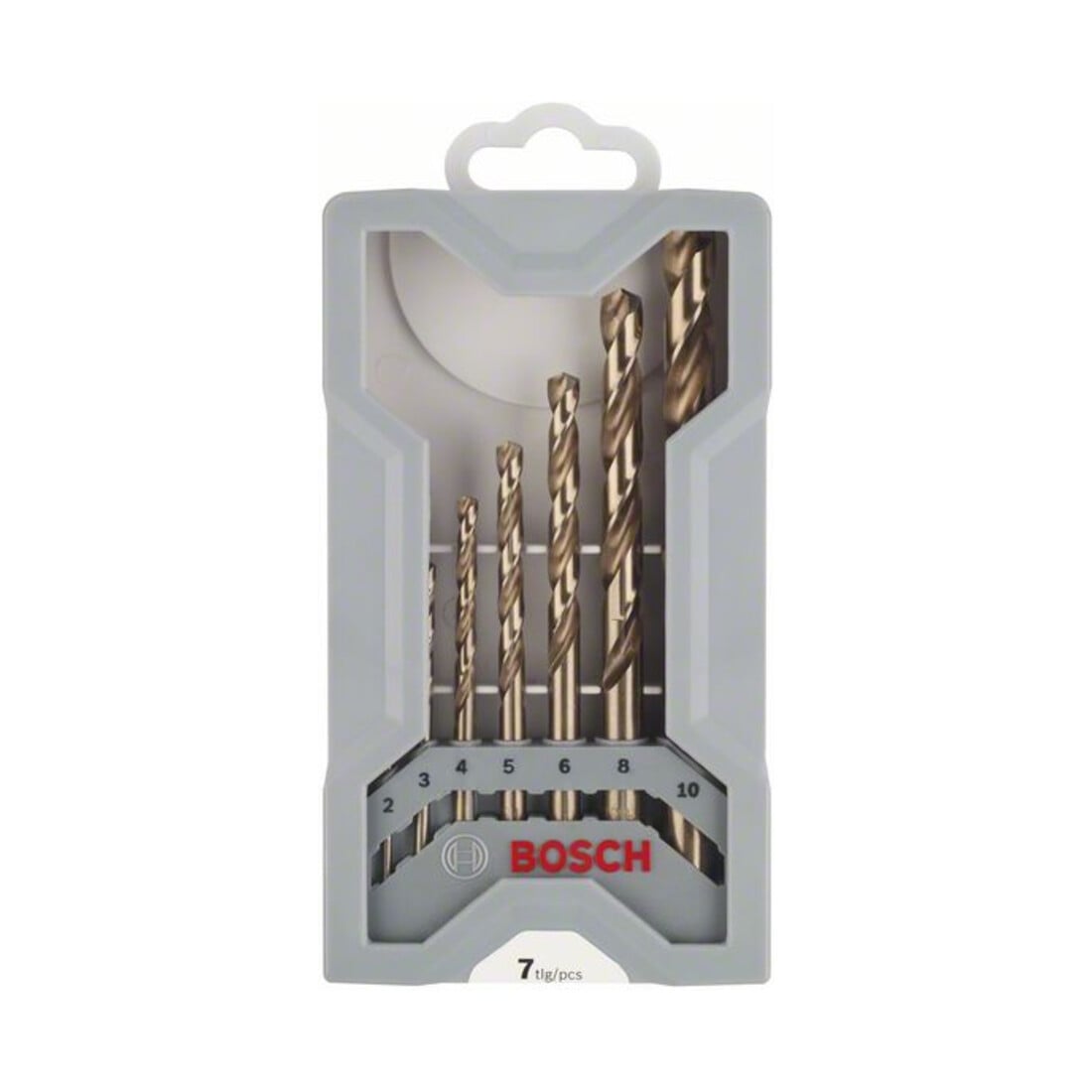 Bosch Metallbohrer-Set Mini X-Line HSS-Co DIN 338 135°, 7-teilig 2 - 10 mm