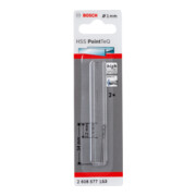 Bosch Metallspiralbohrer HSS PointTeQ, DIN 338, 1,0 mm, 2er-Pack-2