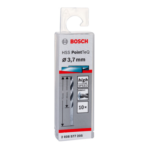 Bosch Metallspiralbohrer HSS PointTeQ, DIN 338
