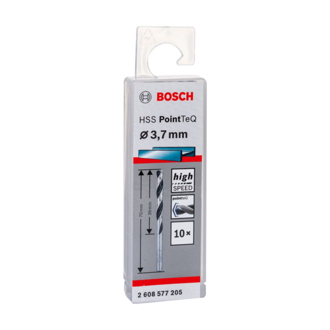 Bosch Metallspiralbohrer HSS PointTeQ, DIN 338