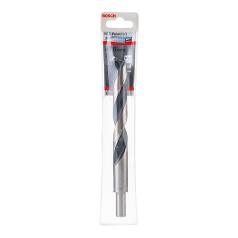 Bosch Metallspiralbohrer HSS PointTeQ DIN 338 mit reduziertem Schaft 18,0 mm