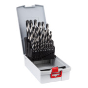 Bosch Metallspiralbohrer HSS-Set PointTeQ DIN 338 25-teilige ProBox