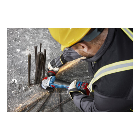Bosch Meuleuse d’angle avec X-LOCK GWX 18V-11 S en L-BOXX (solo ; L)