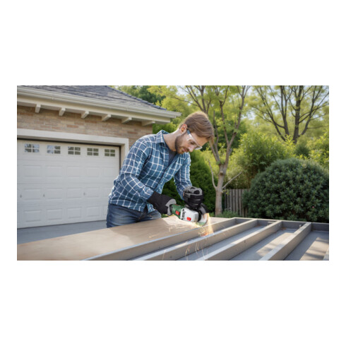 Bosch Meuleuse d’angle sans fil PWS 18V-70 avec disque abrasif