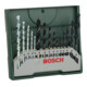 Bosch Mini-X-Line gemengde set, 5 steen-, 5 metaal-, 5 houtboren-1