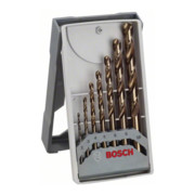 Bosch Mini X-Line HSS-Co DIN 338 135° metaalboren set, 7 stuks 2 - 10 mm