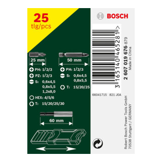 Bosch Mini-X-Line-Schrauberbit-Set