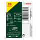 Bosch Mini-X-Line schroevendraaier bit set-1