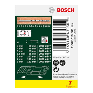 Bosch Mini-X-Line Steinbohrer-Set