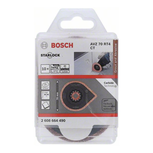 Bosch Mörtelentferner AVZ 70 RT HM-RIFF 3 max Carbide Technology 70 mm