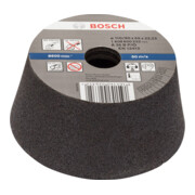 Bosch Mola a tazza per smerigliatrici ad umido e angolari, conica Metallo/fusione
