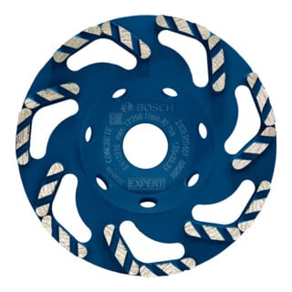 Bosch Mola a tazza diamantata Concrete EXPERT 125 x 22,23 x 4,5 mm per smerigliatrici per calcestruzzo e smerigliatrici angolari