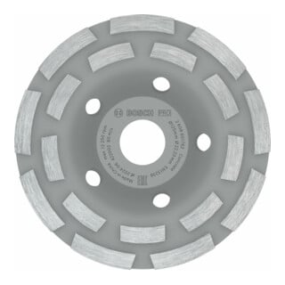 Bosch Mola a tazza diamantata Expert for Concrete, lunga durata, 125 x 22,23 x 5 mm