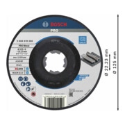 Bosch Disco da sbavo X-LOCK T27 A 24 P BF, 6mm-4