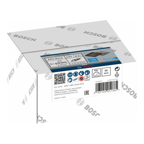 Bosch Mola per smerigliatrice dritta