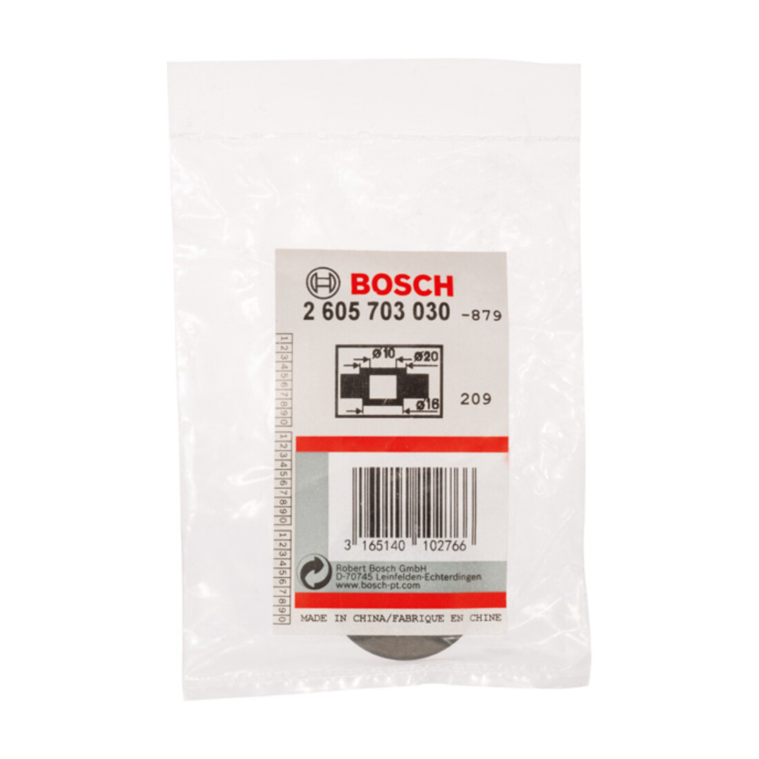 Bosch montageflens voor M 10 draad