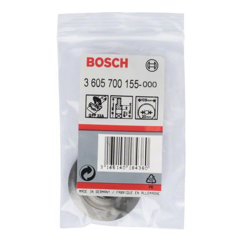 Bosch montageflens voor zijfrees 20 mm