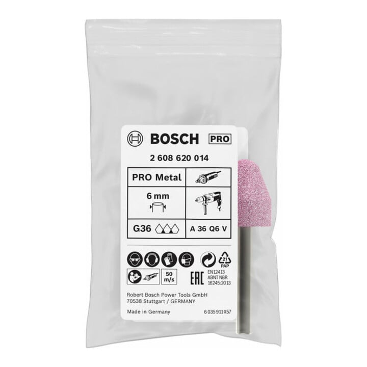 Bosch montagepunt conisch middelhard 6 mm 60 20 mm 25 mm