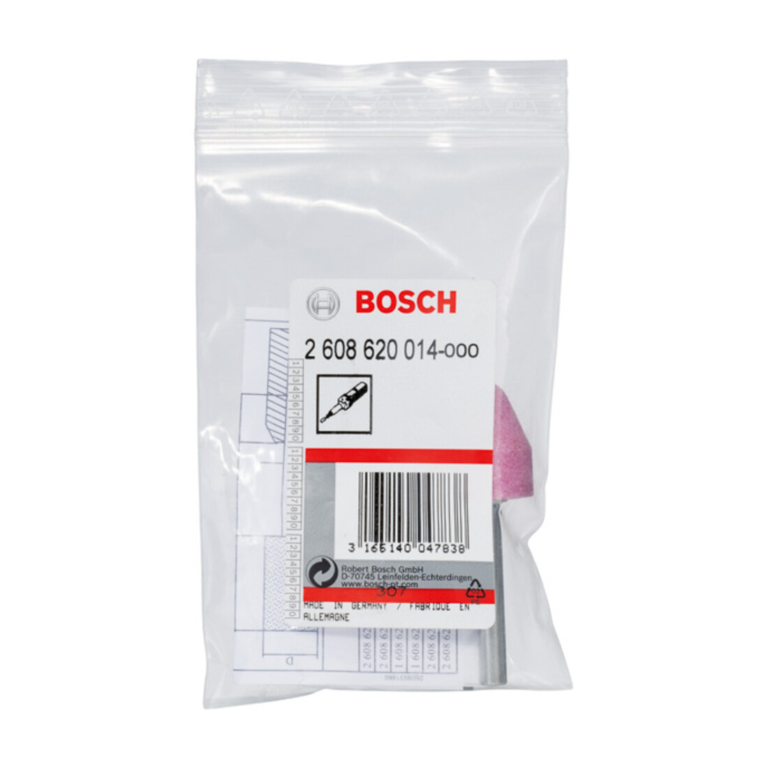 Bosch montagepunt conisch middelhard 6 mm 60 20 mm 25 mm
