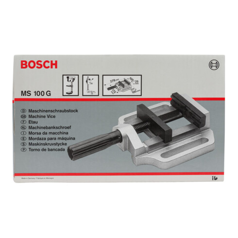 Bosch Morsa a macchina MS 100 G 135mm 100mm 100mm