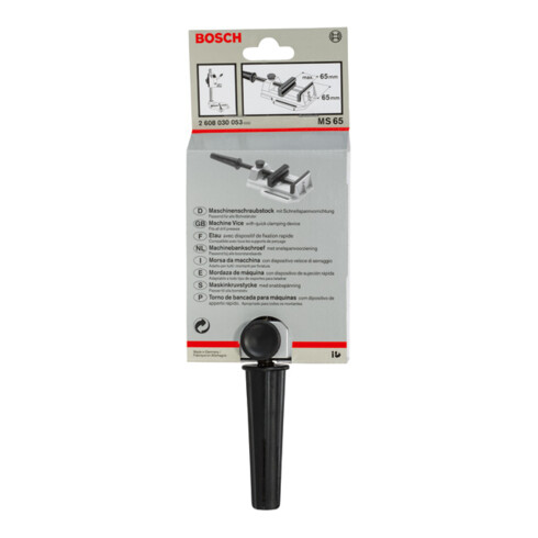 Bosch Morsa a macchina MS 65 80mm 65mm 65mm