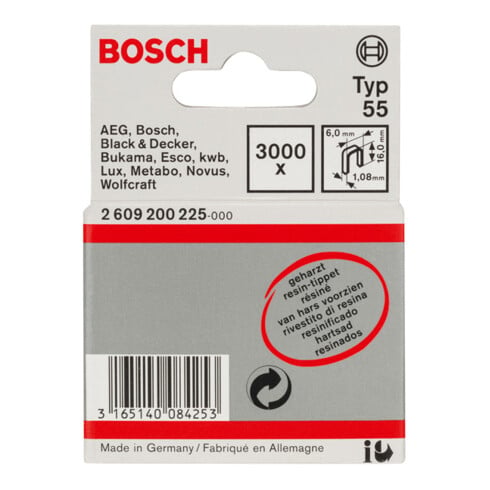 Bosch Morsetto posteriore stretto tipo 55, resinato