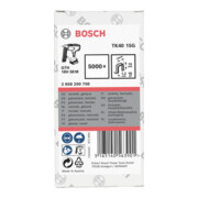 Bosch Morsetto posteriore stretto TK40 15G 5,8mm 1,2mm 15mm, zincato-1