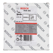 Bosch Morsetto posteriore stretto TK40 38G 5,8mm 1,2mm 38mm, zincato